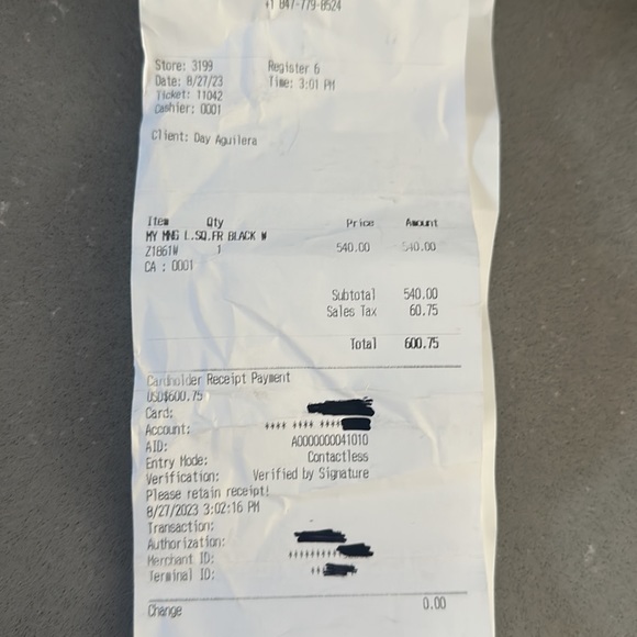 MY MONOGRAM LIGHT SQUARE SUNGLASSES - Picture 8 of 8